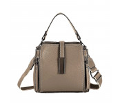 Женская кожаная сумка 88-115 KHAKI